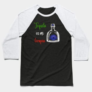 Tequila is my Therapist Blue Agave Baseball T-Shirt